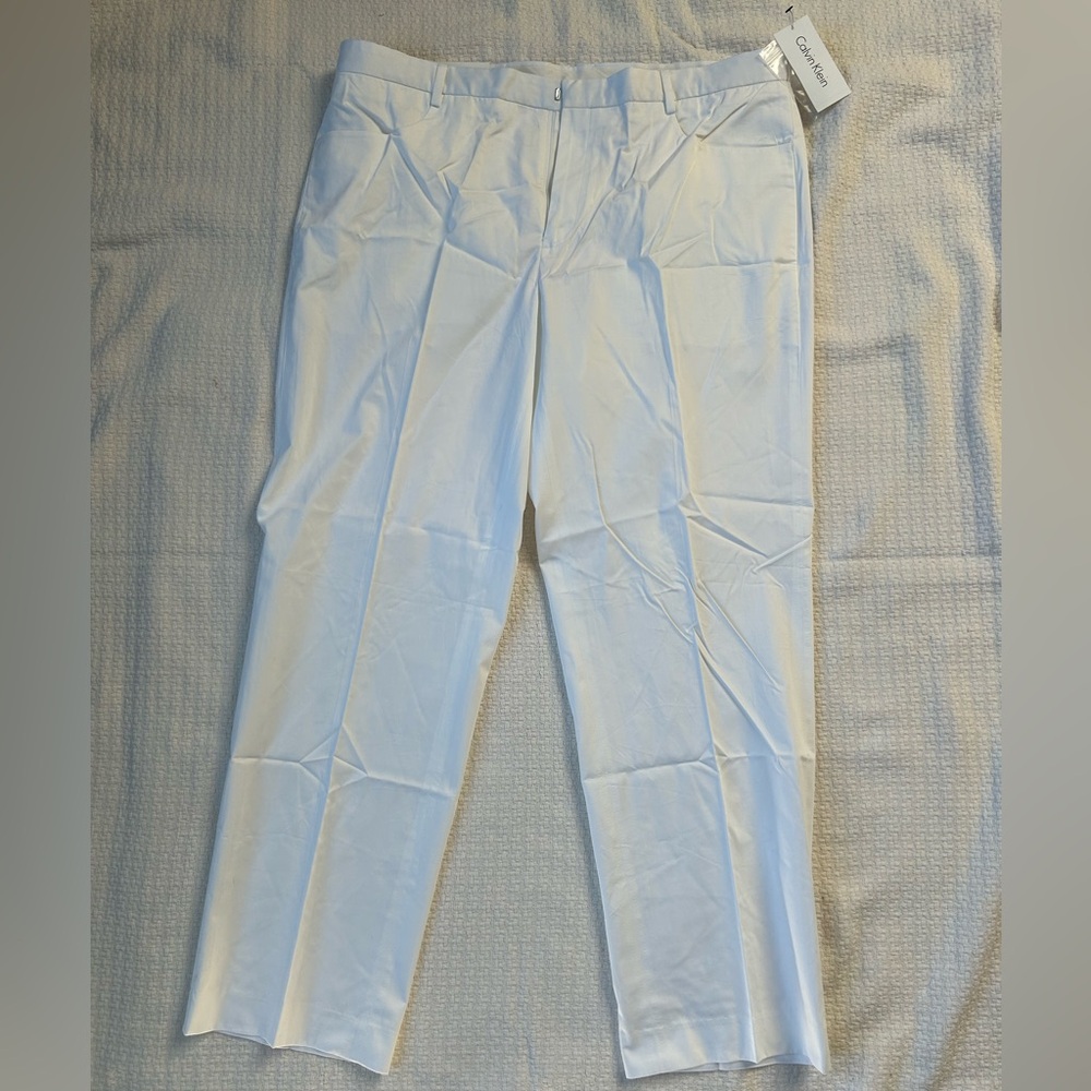 Calvin Klein - The Bryant White Narrow Leg Pants
